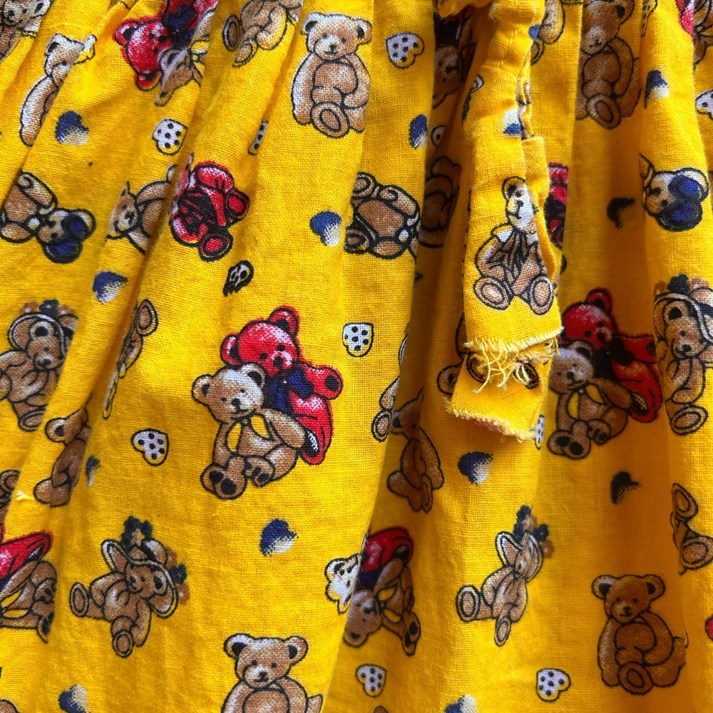 Handmade toddler Teddy Bear dress 2T - Picture 3 of 9